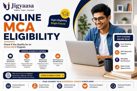 Online MCA Eligibility: A Guide to Criteria, Fees, and Top Universities