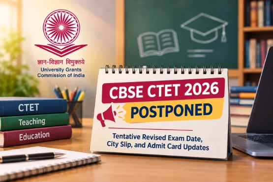 CBSE CTET 2026 Postponed: Tentative Revised Exam Date, City Slip, and Admit Card Updates