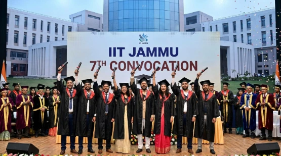 IIT Jammu BTech, MTech PhD Degrees Awarded: 420 Graduates Celebrate 7th Convocation