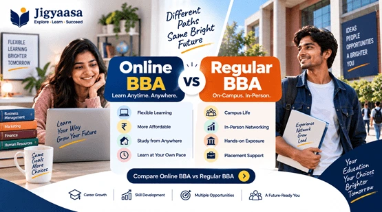 Online BBA vs Regular BBA