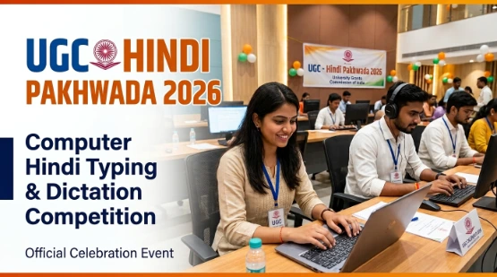 UGC-Hindi Pakhwada 2026: Computer Hindi Typing and Dictation Competition  