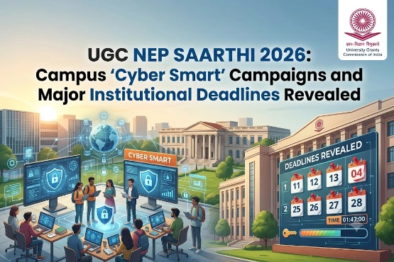 UGC NEP SAARTHI 2026: Campus ‘Cyber Smart’ Campaigns and Major Institutional Deadlines Revealed